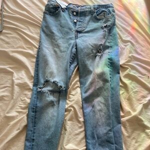 Levi wedgie straight jeans